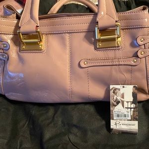 Brand NEW pink patent leather purse